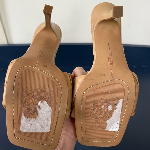 NWOT Vince Camuto braided heels - Picture 4 of 4